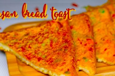How to make besan bread toast recipe|| vegan breakfast ideas