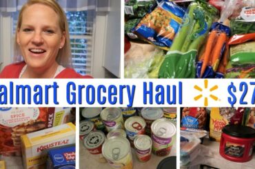 WALMART GROCERY HAUL AND MEAL PLAN / $270
