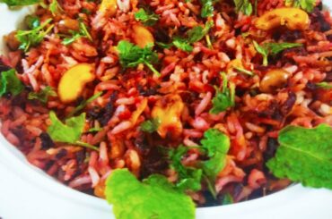 Beetroot Rice|బీట్రూట్ రైస్ ఇలా ఒకసారి ట్రై చేయండి|Beetroot FriedRice