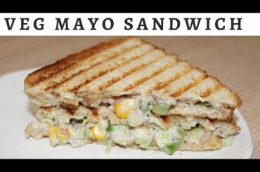 Veg Mayo Sandwich recipe/Vegetable sandwich recipe in tamil/Healthy sandwich recipe