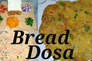 Bread dosa in tamil - Quick breakfast Recipe - English subtitle - chris cookery