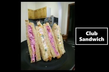 Veg Club Sandwich - A healthy Twist | वेज क्लब सैंडविच