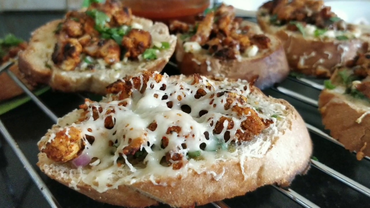 Chicken Garlic Bread Recipe | 15 minute Party Snacks | Easy Garlic Bread Recipes Chicken Garlic Bread Recipe | 15 minute Party Snacks | Easy Garlic Bread Recipes