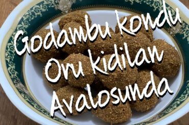 Godambu kondu oru avaloseunda(healthy and simple evening snack)