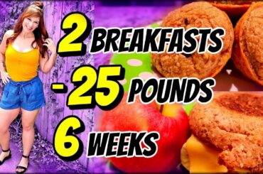 2 QUICK Breakfasts I Ate to LOSE 25 POUNDS in 6 WEEKS (MEAL PREP))
