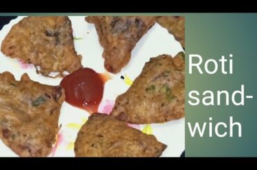 చపాతీ తో శాండ్విచ్//Roti sandwich how to make easy nd tasty in Telugu