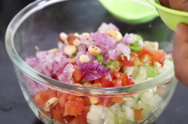 ऐसे बनायें टेस्टी Protein And Fiber Healthy Salad | VermaKitchen