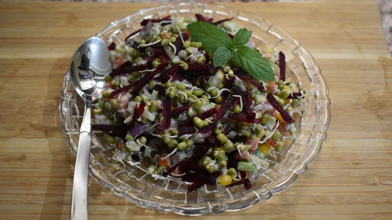 Sprouts Salad Recipe/ Moong Sprouts salad ( hindi/ urdu ) Sprouts Salad Recipe/ Moong Sprouts salad ( hindi/ urdu )