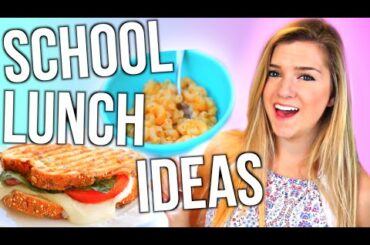 School Lunch Ideas You NEED To Try!