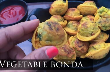 Vegetable bonda|| no deep fry potato bonda|| Kids Healthy lunch box recipe