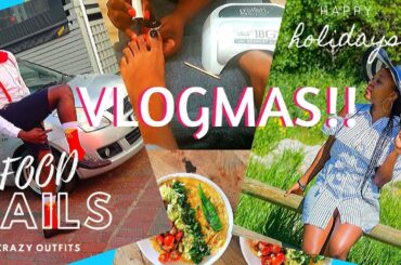 VLOGMAS 2019 | Crazy Outfits | Cook With Me | Shopping | Pedicure | Zimbabwean Youtuber Vlog
