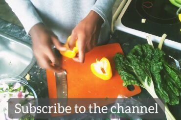 Man VS Salad  Episode 13 PART 1  How to make a super delicious healthy salad