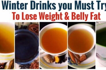 My 5 Winter Drinks You Must Try | Weight Loss | Herbal Teas & Coffee | Cure Indigestion & Bloating