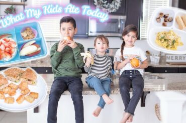 What My 3 Kids Eat In A Day! TODDLER & KIDS MEAL IDEAS