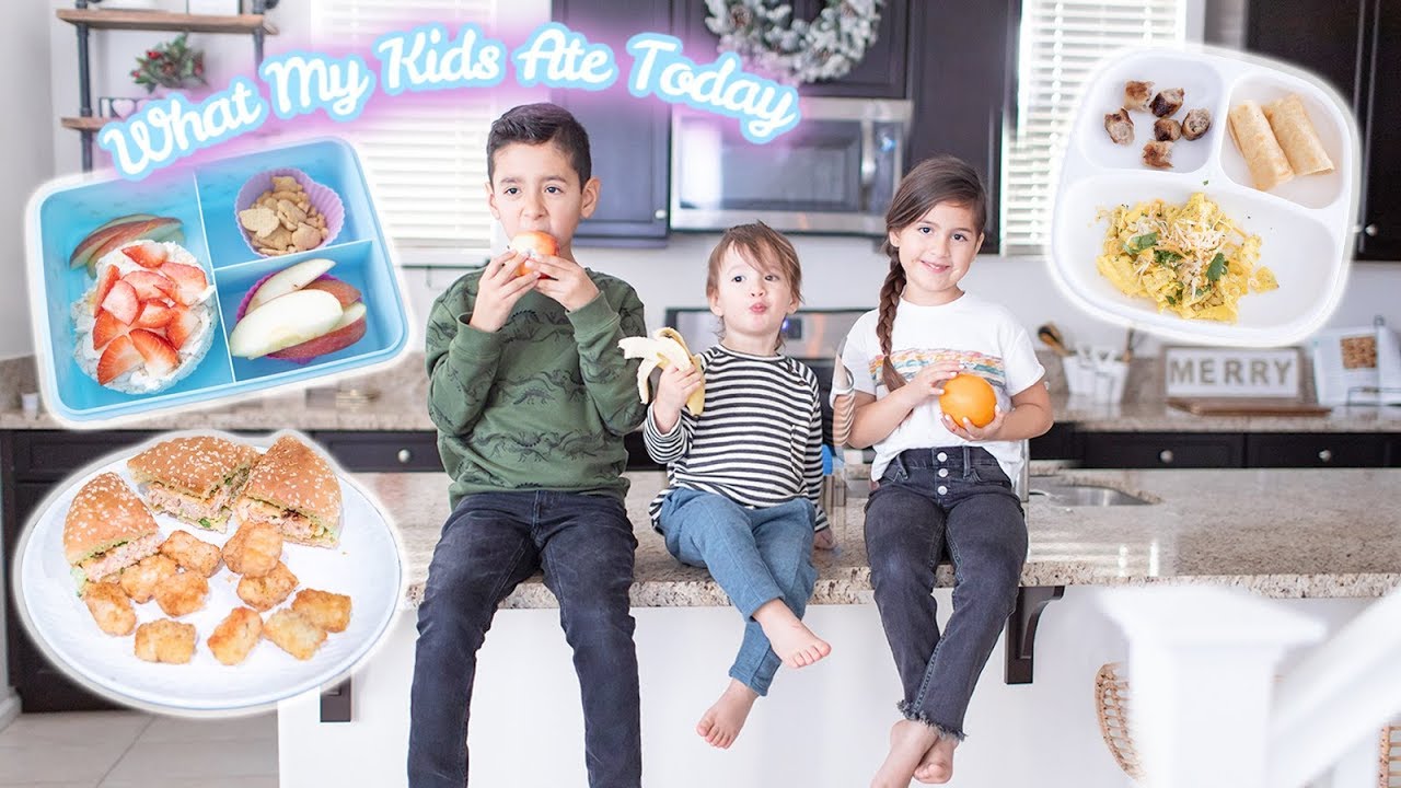 What My 3 Kids Eat In A Day! TODDLER & KIDS MEAL IDEAS What My 3 Kids Eat In A Day! TODDLER & KIDS MEAL IDEAS