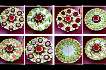 8 easy salad decorations ideas for Dinner/lunch by neelam ki recipes