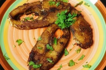 Fish fry with less oil # Chepala vepudu  # tasty # easy # quick # healthy recipe in telugu