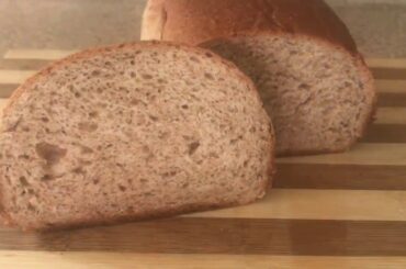 MY HEALTHY SOFT AND DELICIOUS WHOLE WHEAT PAN LOAF BREAD MADE FROM SCRATCH/ IN THE KITCHEN WITH LYNN