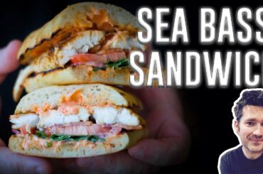 INCREDIBLE SEA BASS SANDWICH RECIPE