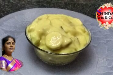Fruit custard salad recipe || Healthy fruit dessert recipe