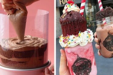 Easy Chocolate Cake Decorating Ideas | How To Make Cake Decorating Recipes | So Yummy Cake Video