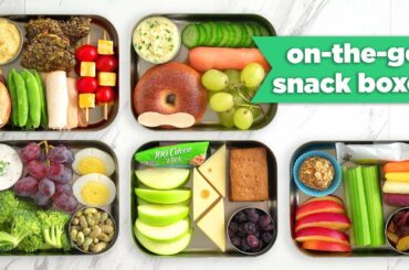 Healthy Bento Snack Boxes for On-The-Go! - Mind Over Munch