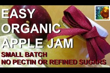 Easy Organic Apple Jam Recipe