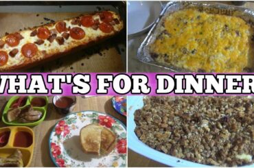What's For Dinner? || Real Life Easy Meal Ideas