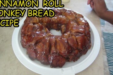 CINNAMON ROLL MONKEY BREAD RECIPE!