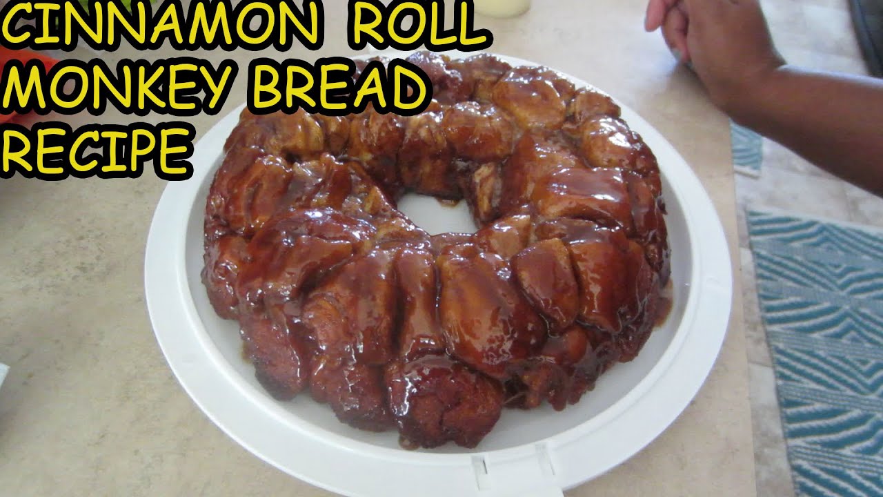 CINNAMON ROLL MONKEY BREAD RECIPE! CINNAMON ROLL MONKEY BREAD RECIPE!
