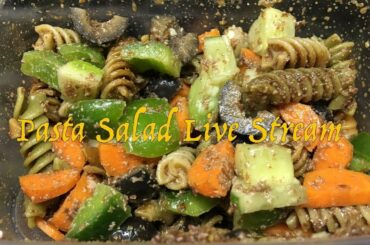 30 Day Workout Challenge - Day 10  - Pasta Salad LIVE!  - Healthy Living
