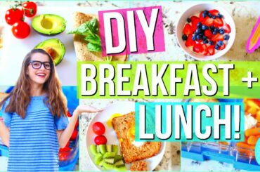 DIY BACK TO SCHOOL Healthy Lunch & Breakfast Ideas! | Tatiana Boyd