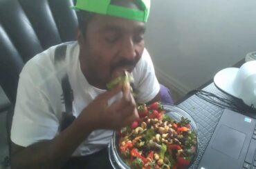 Man VS Salad  Episode 17 PART 3  How to make a super delicious healthy salad