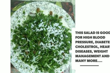 Healthy Spinach Salad Recipe from Dr. Rashmi Chhabra Jain #Salad