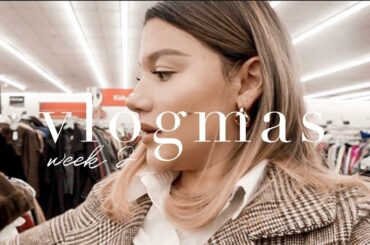AMAZING THRIFT FINDS & HEALTHY DINNER RECIPES I VLOGMAS WEEK 2