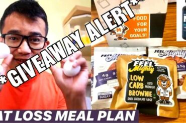 Fat Loss Meal Plan/Feel Mighty Review,Unboxing?💥Giveaway💥