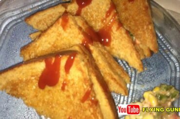 Sandwich Recipe | AnyBody can make | Easy & Quick | Veg. Sandwich by Flying Guneet