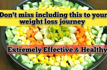 Extremely effective, Dont miss this //Low colorie dinner recipe to lose 10kgs in healthy way.