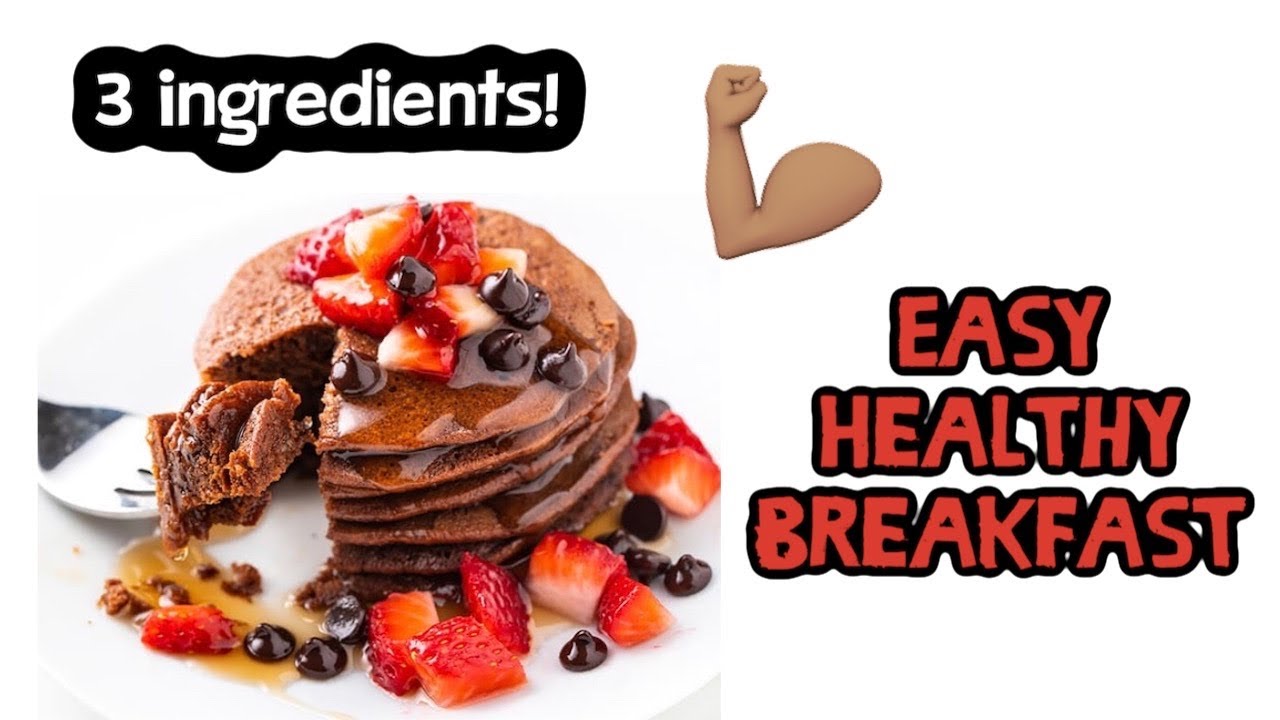 EASY, Healthy Breakfast| 3 Ingredient Protein Pancakes| MUSCLE GAIN, Weight LOSS Breakfast EASY, Healthy Breakfast| 3 Ingredient Protein Pancakes| MUSCLE GAIN, Weight LOSS Breakfast