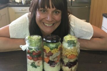 Slimming World ~ Salad Jars Lunchtime batch
