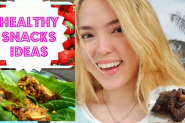 Healthy Snacks Ideas - Quick & Easy - DIY