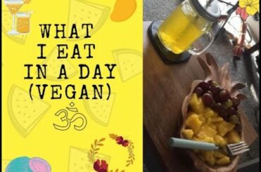 What i eat in a day as a lazy vegan| Easy vegan meal ideas