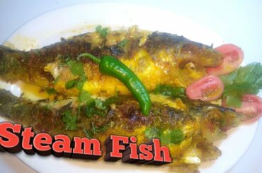 Steam Fish Tasty & Healthy Recipe By Quick & Easy Kitchen