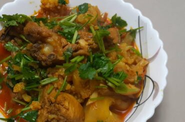 Healthy Cauliflower recipe at home - Chicken Cauliflower recipe