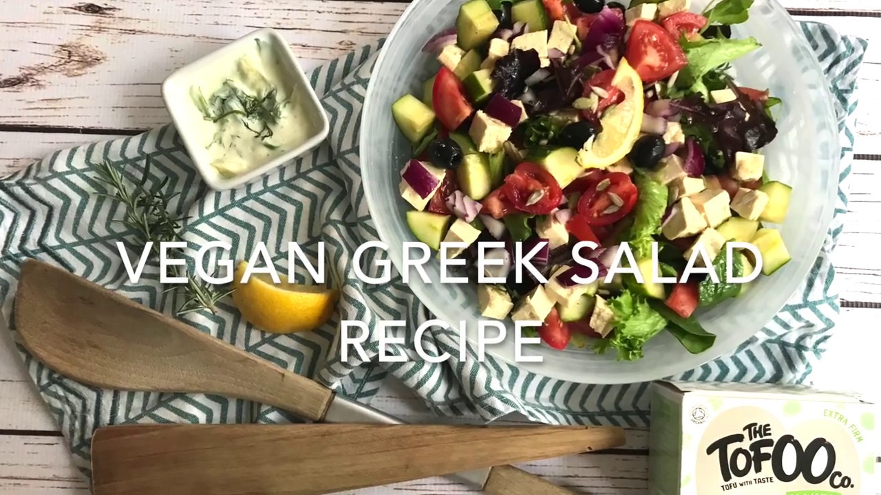 Easy Vegan Greek Salad Recipe Easy Vegan Greek Salad Recipe