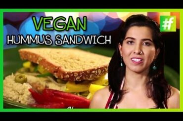 How To Make Vegan Hummus Sandwich | Bhavna Kapoor |#fame food