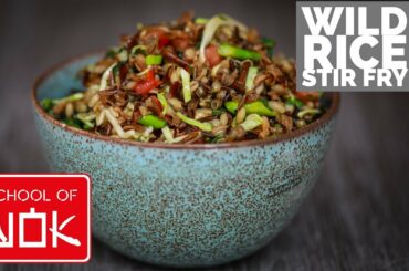 Healthy Chinese Wild Rice Stir Fry Recipe | Wok Wednesdays