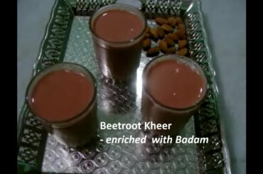 Beetroot Kheer | Betroot Recipe | Healthy and Tasty Dessert Recipe |