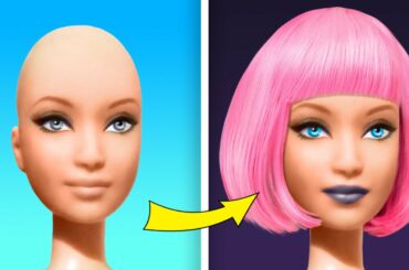 27 WONDERFUL DIY IDEAS FOR YOUR DOLLS || HACKS TO REVIVE OLD TOYS