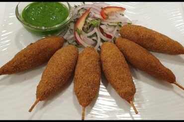Tasty Easy Corn Kabab Snacks For Kids Tea Time Evening Snacks Recipes क्रिस्पी मकई के कबाब झटपटनास्त